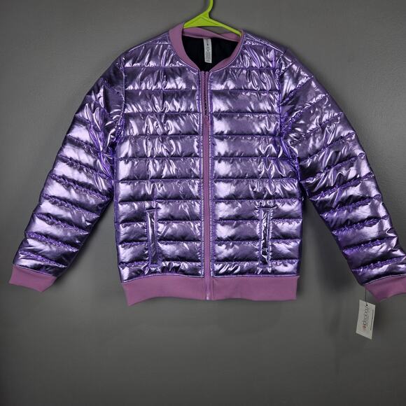 Ideology Other - Ideology Puffer Vest Winter Coat Purple Shine Size 16 Girls